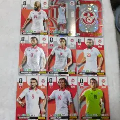 Panini FIFAワールドカップ2026 チュニジア代表カード 9枚セット