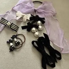 ヘアゴム・ヘアピン　まとめ売り　リボン