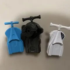 メタルファイトベイブレード ベイランチャー3個とまとめ売り