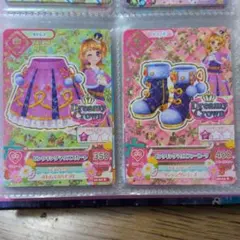 アイカツレアカードDreamy Crown ピンクキングマウススカート/ブーツ