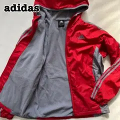 【2way✨90s】アディダス ナイロンジャケットフード付き バイカラー 裏起毛