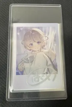 轟はじめ 誕生日記念2025 グッズ 直筆サイン入りチェキ風ブロマイドカード