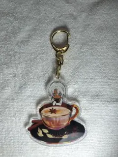 【悪魔執事と黒い猫】ミヤジ お守りティーカップ アクリルキーホルダー