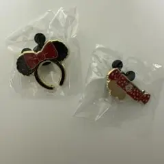 ディズニーリゾート ピンコレクション　ミニー　ピンバッジ　シークレット