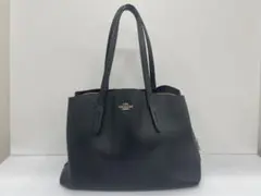 コーチ　チャーリー キャリーオール40 ブラック 革
