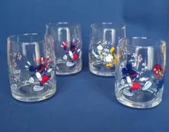 ディズニーどアップ グラス 4個セット