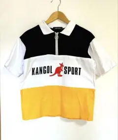 KANGOL SPORT カンゴールスポーツ　ハーフジップ 半袖　マルチカラーのサムネイル