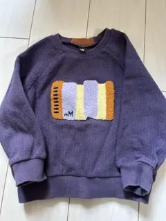 紫色　トレーナー　moimoln