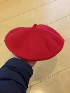 A.B.C. Basque Beret レッド ウール100% - メルカリ
