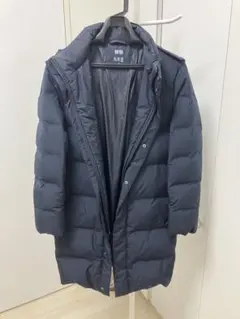 UNIQLO シームレスダウンコート XS ネイビー
