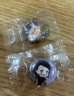 鬼滅の刃 缶バッジ 2個セットのサムネイル