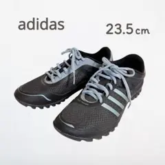 adidas アディダス FLUID TRAINER ブラック/ブルー 23.5のサムネイル