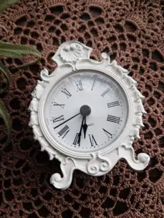 コベントガーデン 置時計 ホワイト ジャンク