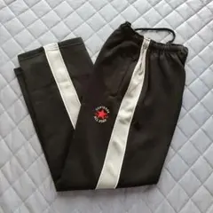 コンバースオールスター　ジャージズボン　黒×グレー　size150