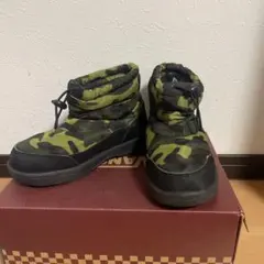 VANS カモフラージュ スノーブーツ (子ども用)