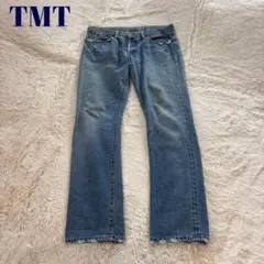 TMT 日本製 　ヴィンテージ加工　 デニムパンツ シンチバック　セルビッチのサムネイル
