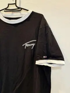 TOMMY JEANS ブラック Tシャツ L