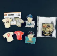 プロ野球ピンバッジ 7個セット