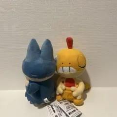 ポケモン　くつろぎタイム　ぬいぐるみ　ズルッグ・ゴンベ