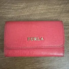 FURLA フルラ キーケース レッド