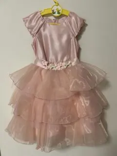 anyFAM ピンク フリルドレス ティアードスカート