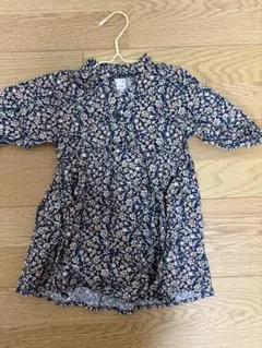 petit main 花柄ワンピース 90㎝ セーター付