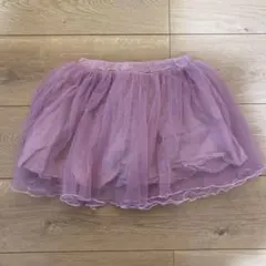 ペアマノン　チュール　スカート　ペチパンツ　110 ピンクのサムネイル