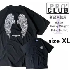 【プロクラブ】新品未使用 ヘヴィーウェイト プリントI Tシャツ 黒 XLサイズ