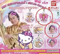 マツケンサンバ×ハローキティ ふらっとめじるしアクセサリー 2種セット ガチャ