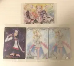 プリキュアカードウエハース12 ４枚セット