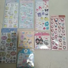 新品　正規品　未開封　シール　サンリオ　おはじき　ちいかわ　サンエックス