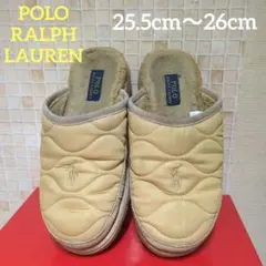 POLO RALPH LAUREN 内側ボア・ベージュス・スリッパタイプサンダルのサムネイル