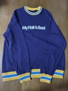 My Hair is Bad マイヘア　スウェット Lサイズ 紫