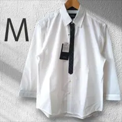 Ｍ 未使用 当日発送 ネクタイ 七分袖 Yシャツ フォーマル 発表会 カットソー