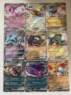 【ポケモン】ミュウex、ナンジャモのハラバリーexなど✨RR 9枚セット！！のサムネイル