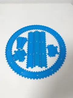 【希少】カプセルプラレール　枕木付きレールセット　右回り