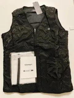 電熱 ベスト ヒーター ベスト ウェアラブルヒーター 防寒ベスト アウトドア　S