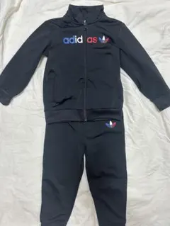 美品　adidas ジャージセット ウエスト紐調節あり