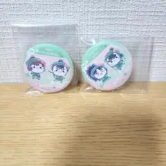 忍たま乱太郎　フリューくじ　缶バッジ　２点　まとめ売り　善法寺伊作　七松小平太