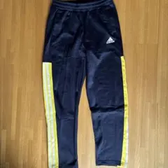 アディダス　キッズ　紺色　ジャージ　裏起毛　160