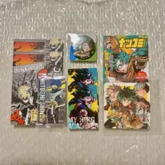 僕のヒーローアカデミア　ナツコミ　コースター　缶バッチ　シール　ポストカード