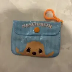 モンチッチ クリアポーチ キーホルダー付き