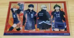 ハイキュー!! セブンネット BOX購入特典 クリアポストカード 烏野