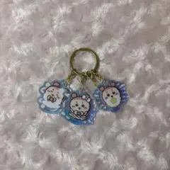 まじかるちいかわ 古本屋 三連アクリルキーホルダー