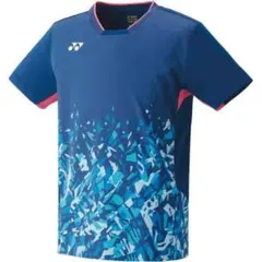 YONEX バドミントンシャツ XLネイビー/ピンク