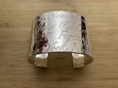希少 silver 925 tiffany ノーツ ワイド カフ バングルのサムネイル