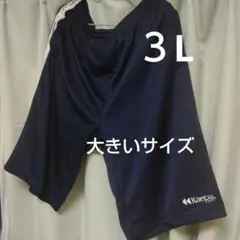 Kaepa ケイパ ハーフパンツ ネイビー 3L 大きいサイズのサムネイル