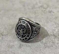 ARMY 米軍 シルバー リング メキシカン ヴィンテージ 21号【D3】