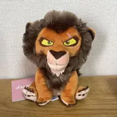 ナムコ限定　ディズニーキャラクター 赤いほっぺ ぬいぐるみ スカー