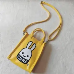 CUNE 2way ミニショルダーバッグ ハンドバッグのサムネイル